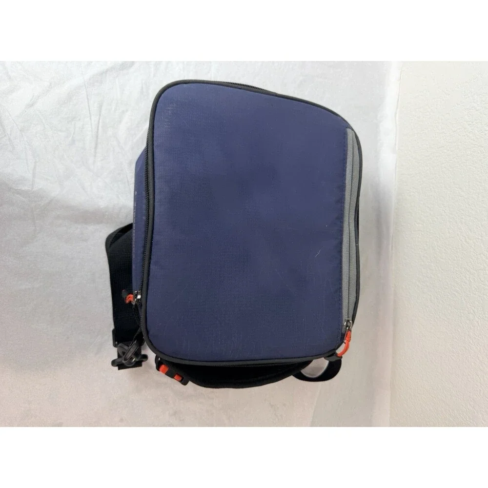 Arctic Zone Titan Deep Freeze Expandable Lunch Box Blue Preowned WITH Ice Walls